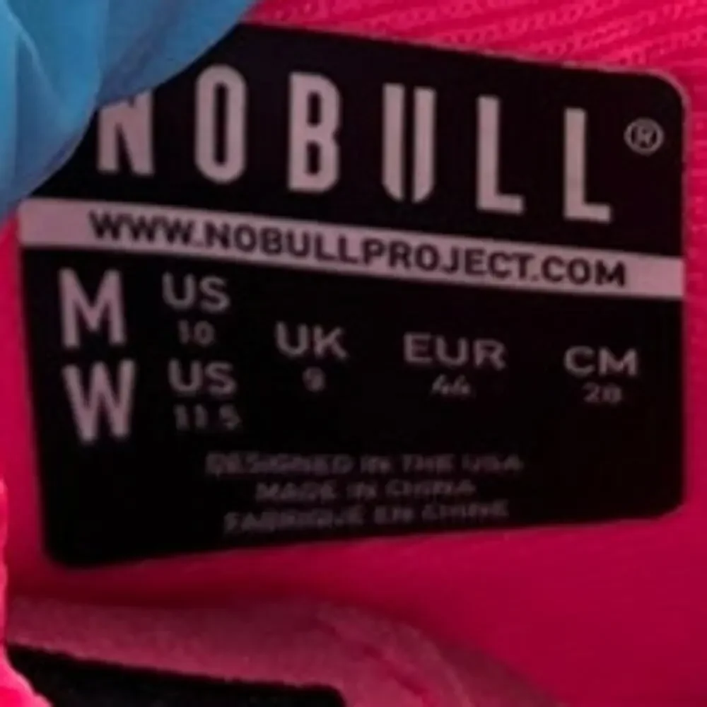 Unisex Nobull Synthetic Running Training Athletic Sneaker SZ M10/W11.5 Pink